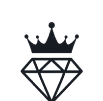 Diamante con corona de La L Diamond